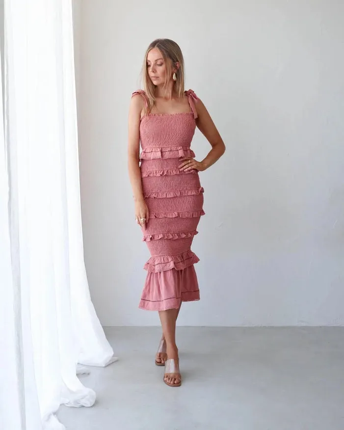 Adele Dress - Mauve