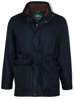 ALAN PAINE Fernley Field Coat - Mens Waterproof - Navy