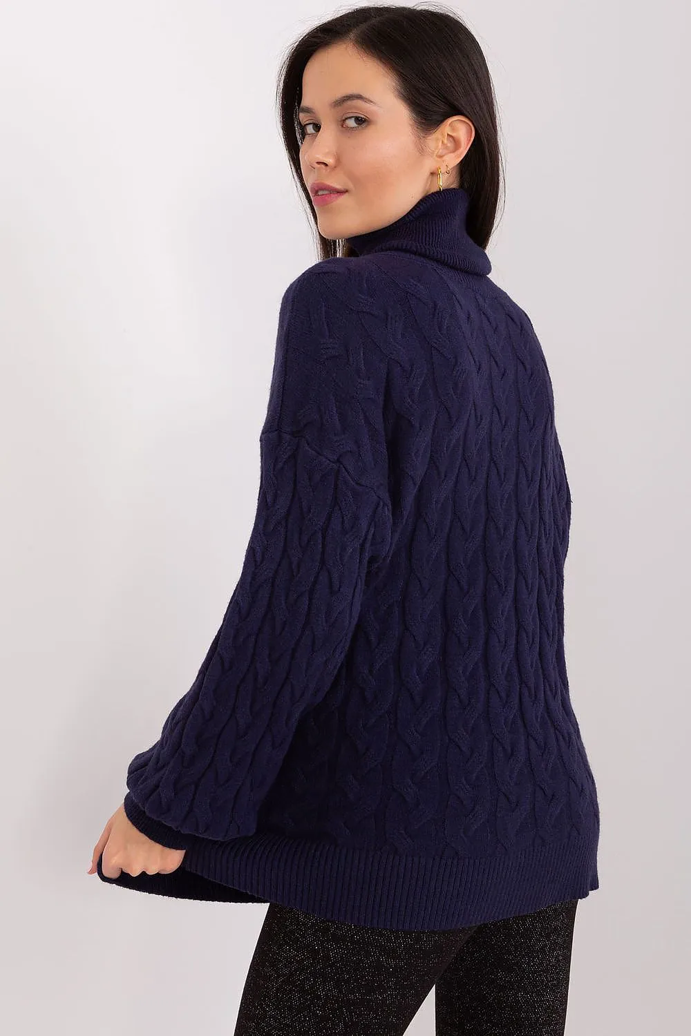 A.T. European Knitted Turtleneck Sweater- model 188312 AT