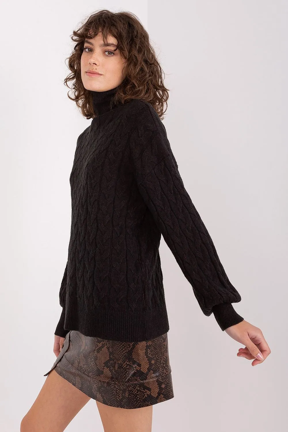 A.T. European Knitted Turtleneck Sweater- model 188312 AT