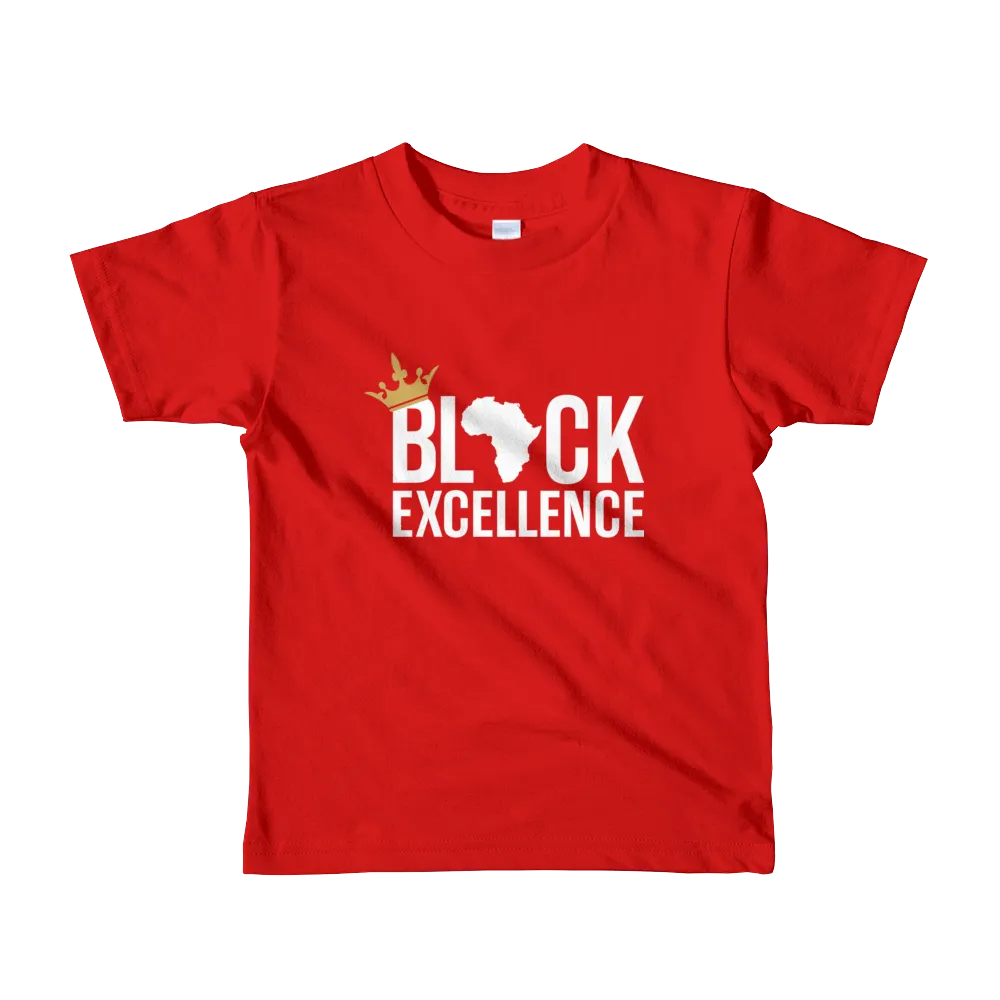 Black Excellence Short sleeve kids t-shirt