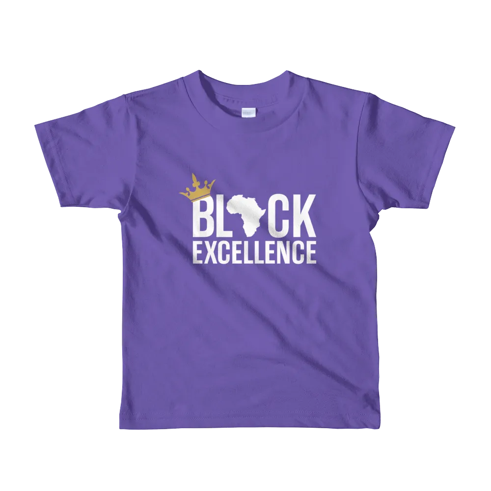 Black Excellence Short sleeve kids t-shirt