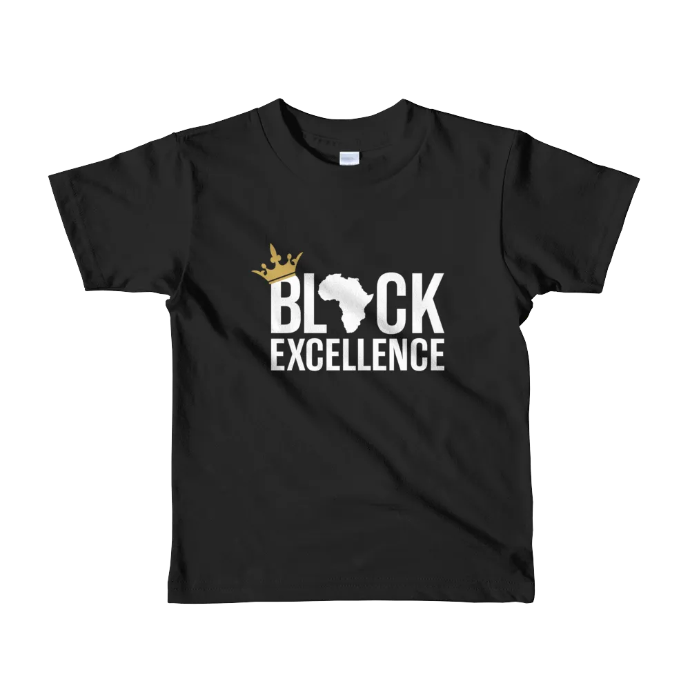 Black Excellence Short sleeve kids t-shirt