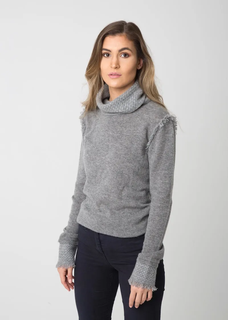 COCO Turtleneck - Mid Gray