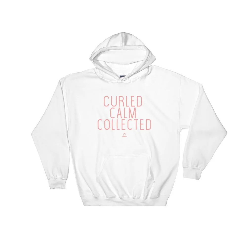 Curled Calm Collected - Hoodie