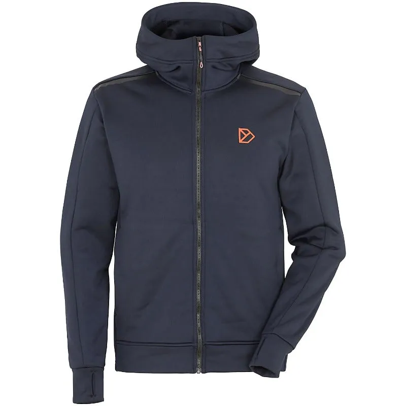 Didriksons Acke Unisex Full Zip Fleece- Dark Night Blue