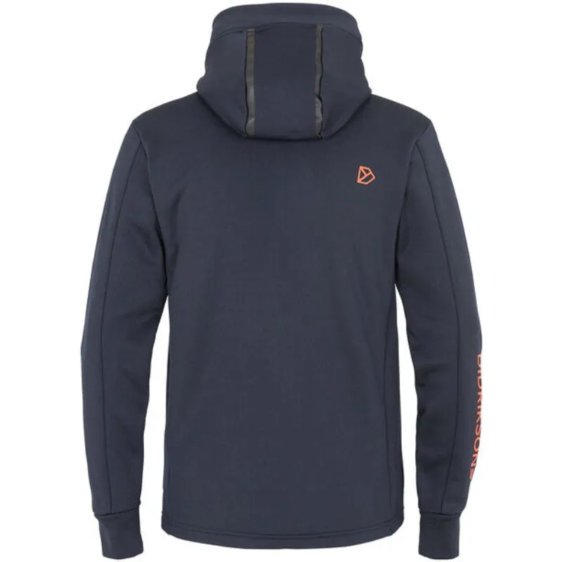 Didriksons Acke Unisex Full Zip Fleece- Dark Night Blue