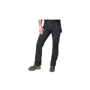 Dovetail Workwear Womens Britt Utility Black Thermal Denim