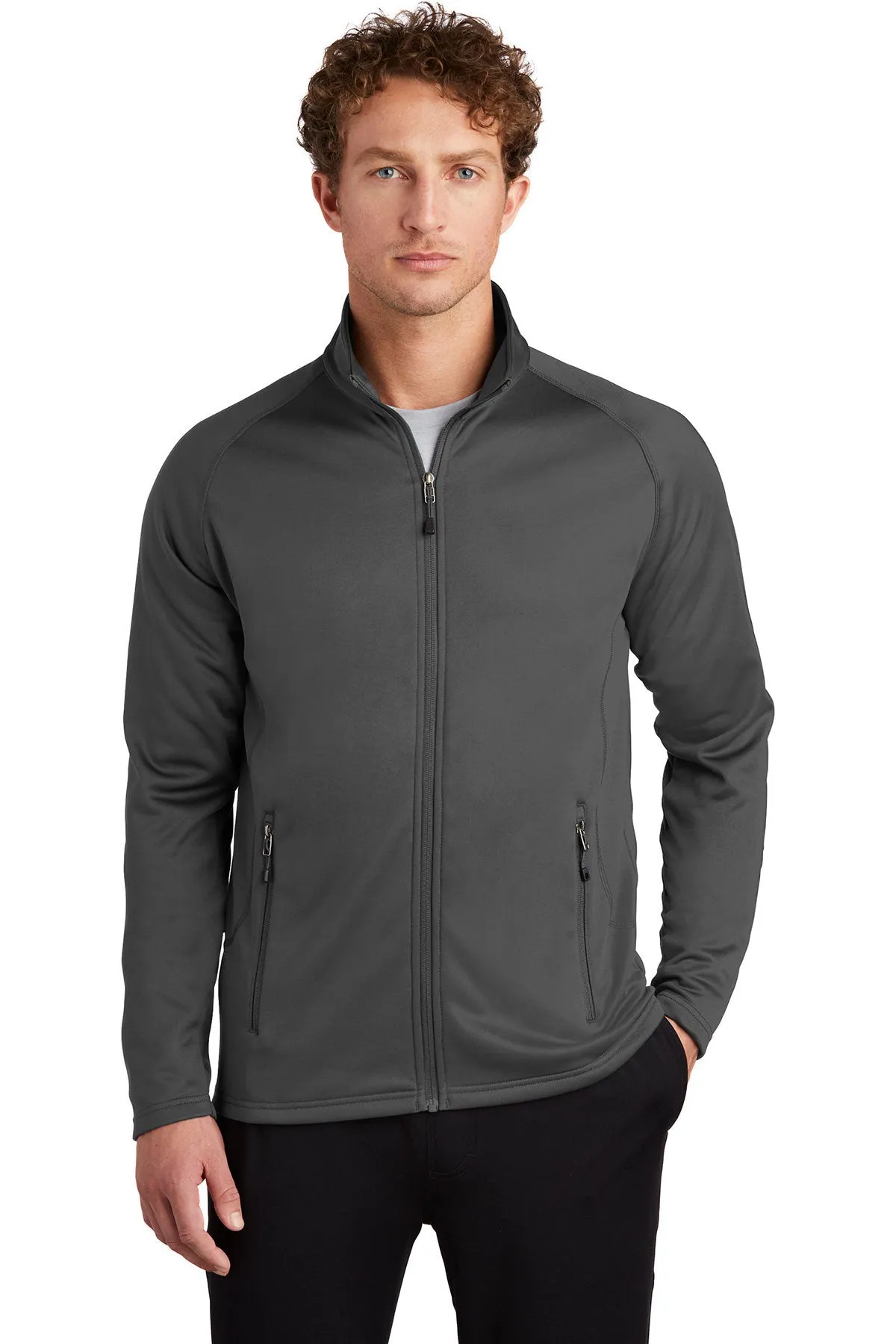 Eddie Bauer Smooth Fleece Custom Layer Jackets, Iron Gate