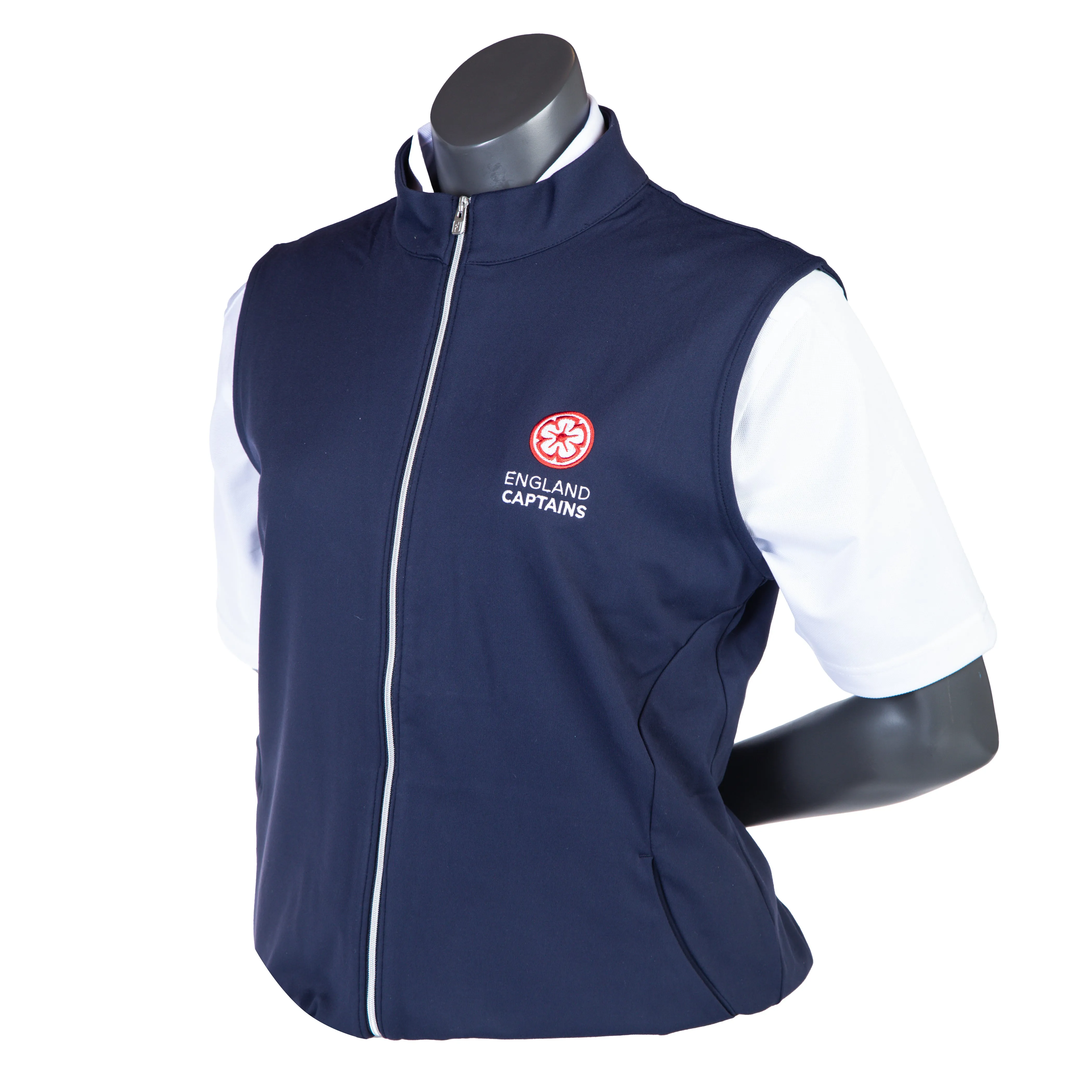 England Captains Womens FJ, Full Zip Vest