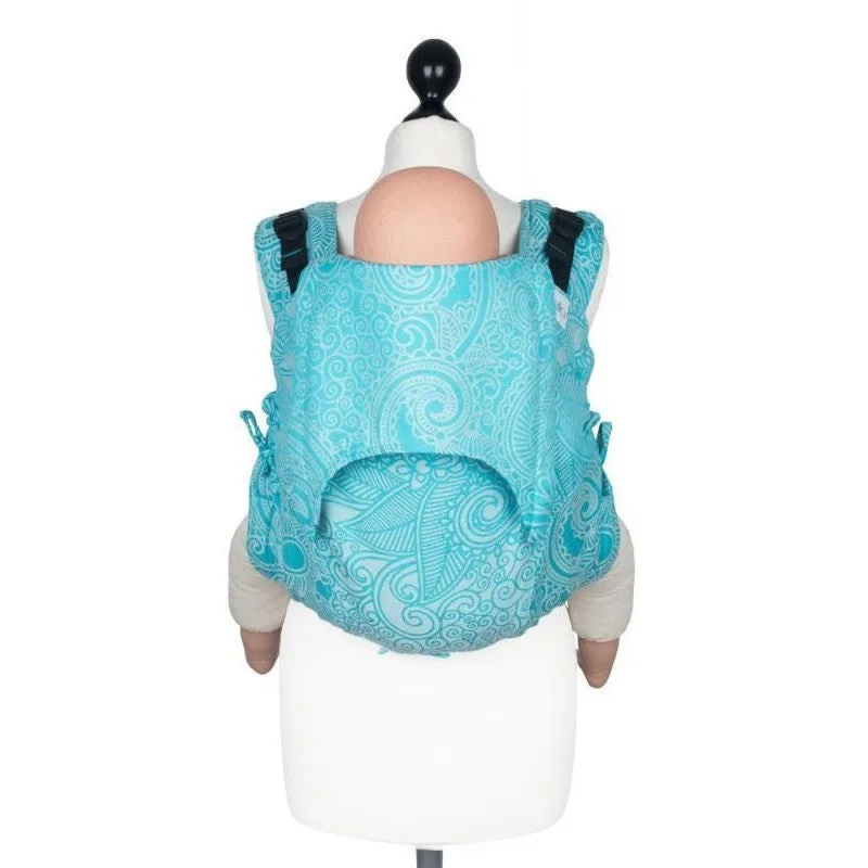 Fidella Onbuhimo back carrier - Masala Scuba Blue