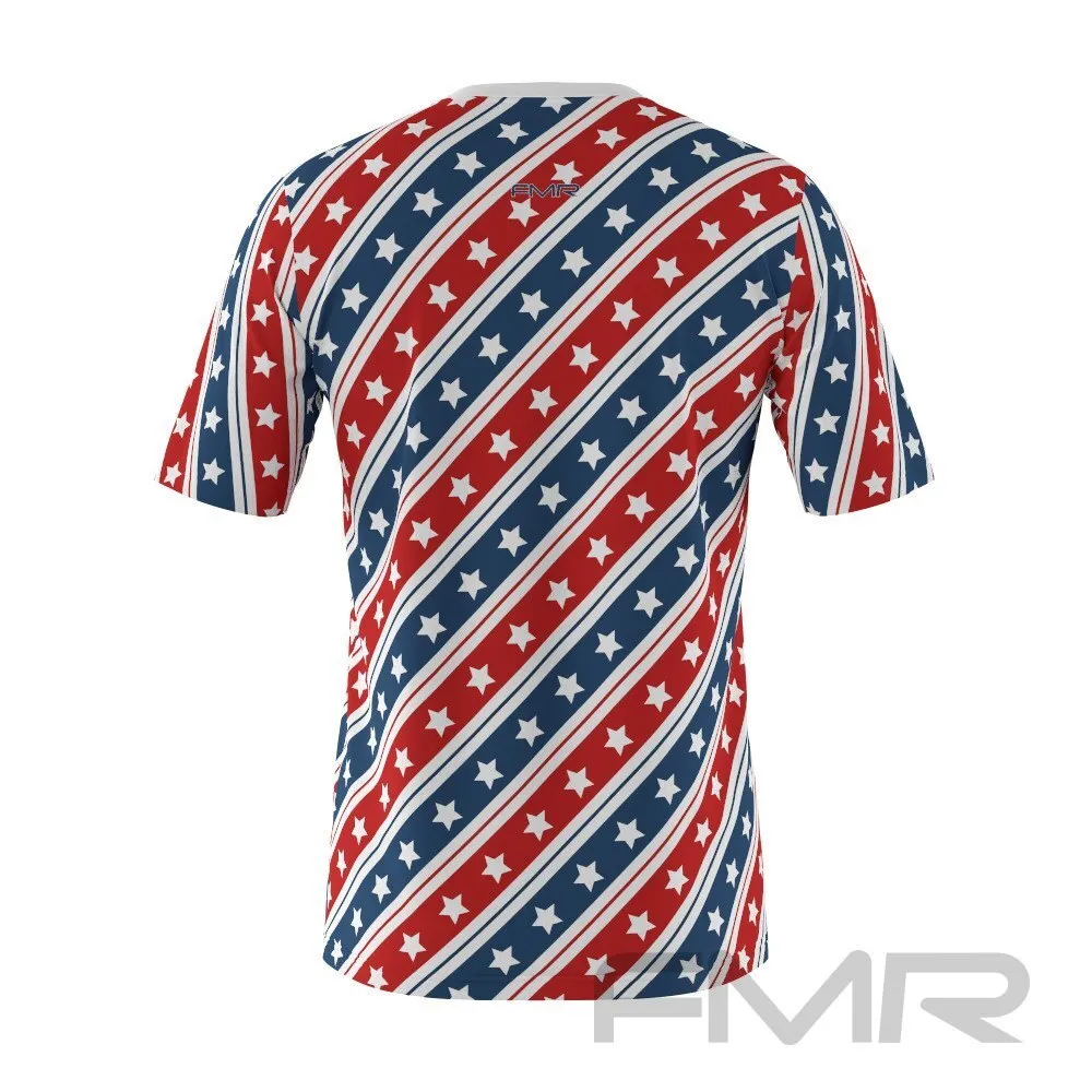 FMR American Men's Short Sleeve Running Shirt