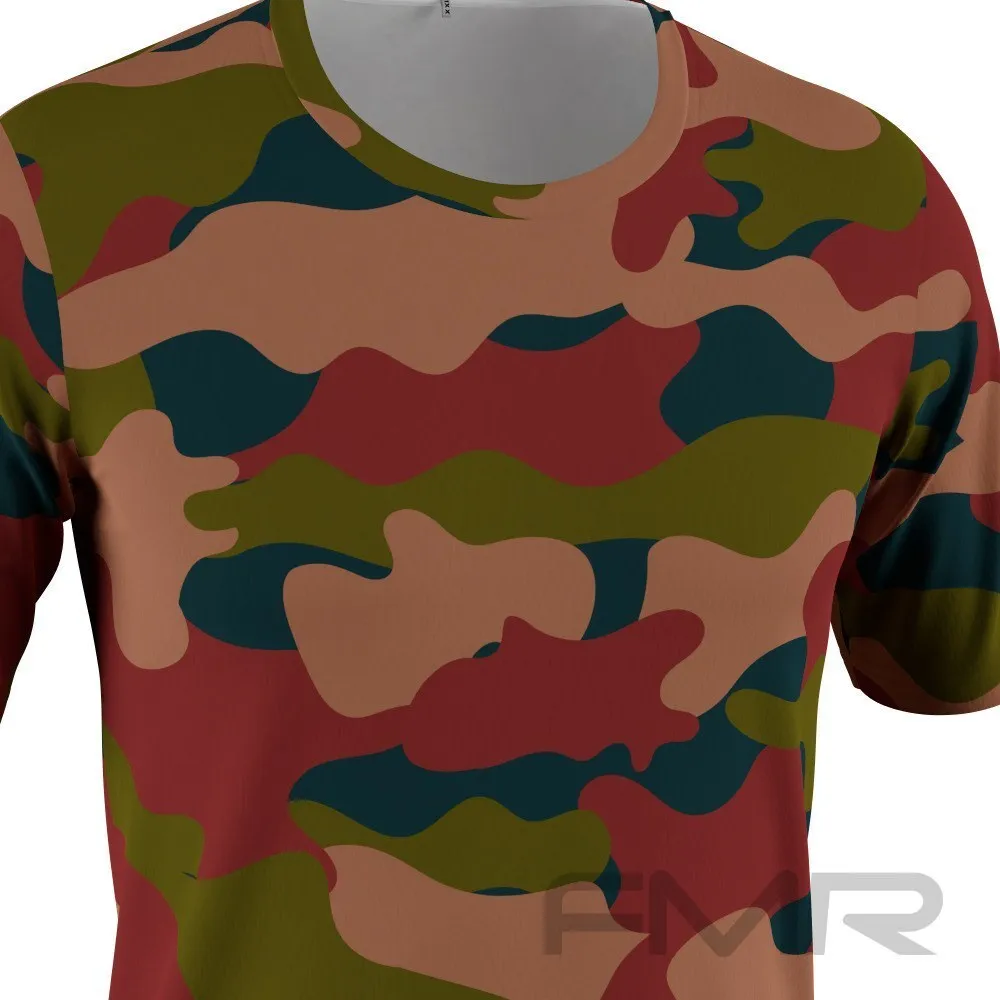 FMR Men's Camouflage Short Sleeve Shirt