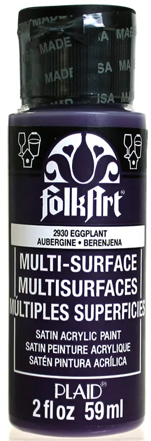 Folkart Multi-Surface Paint - Eggplant