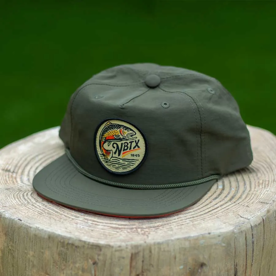 German Trout Rope Snapback Hat