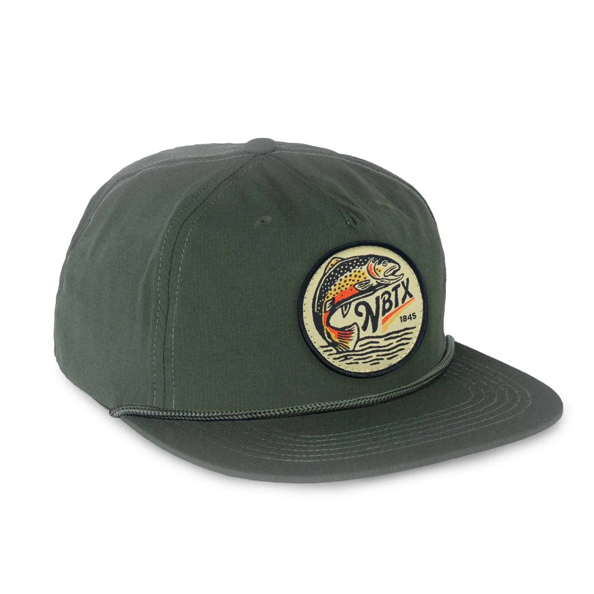 German Trout Rope Snapback Hat