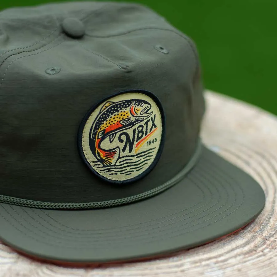 German Trout Rope Snapback Hat