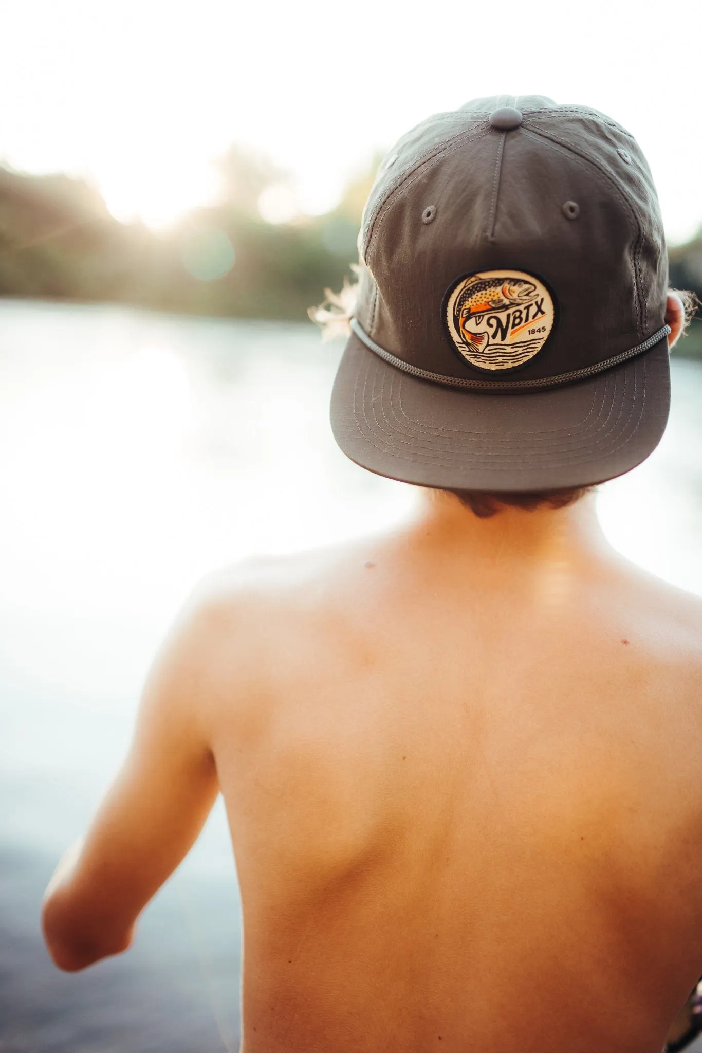 German Trout Rope Snapback Hat