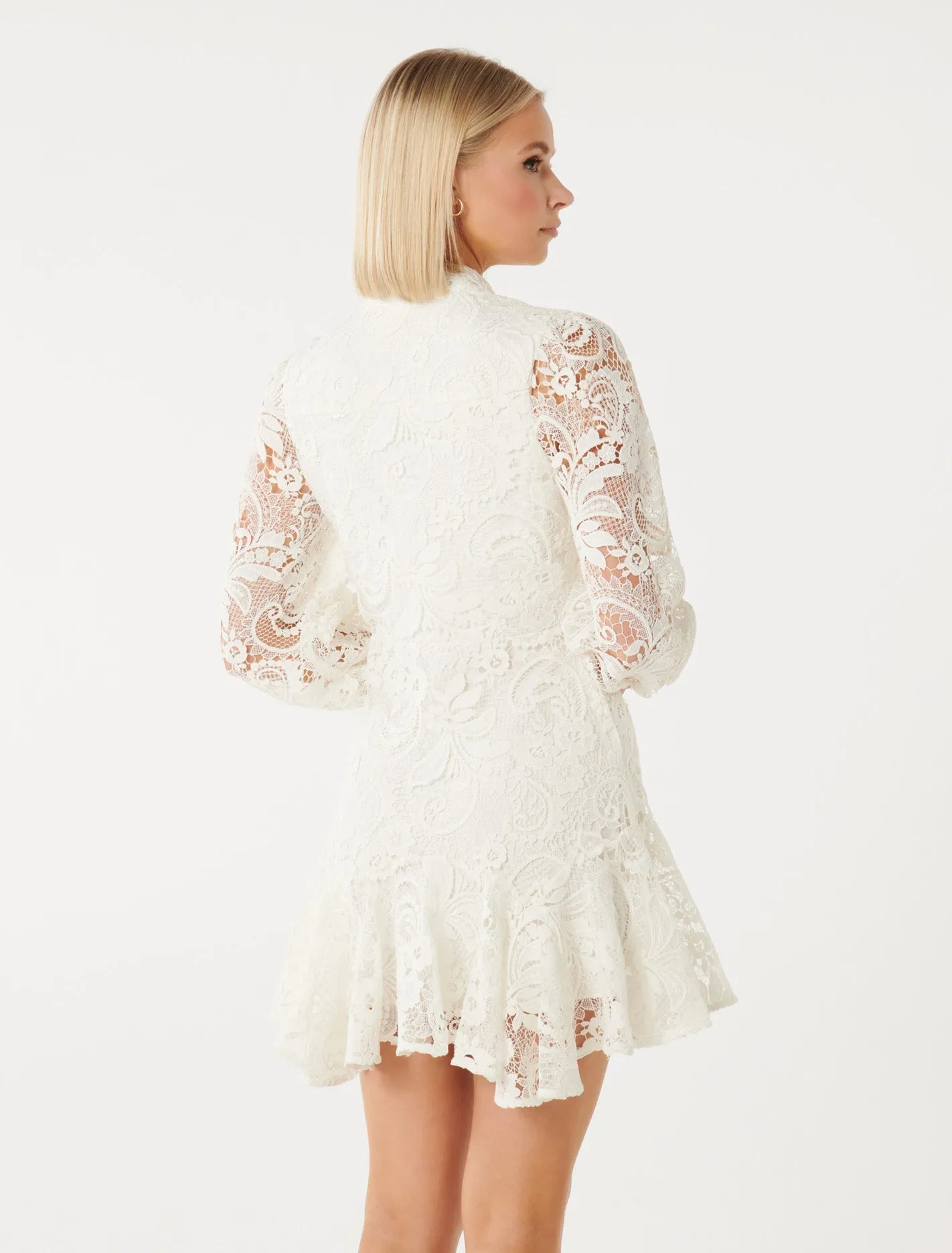 Iris Lace Mini Dress