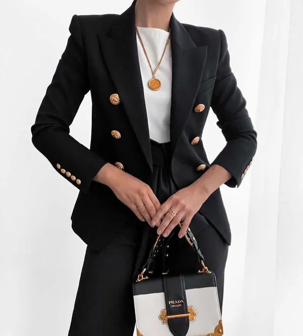 'Leosoxs' Black Blazer