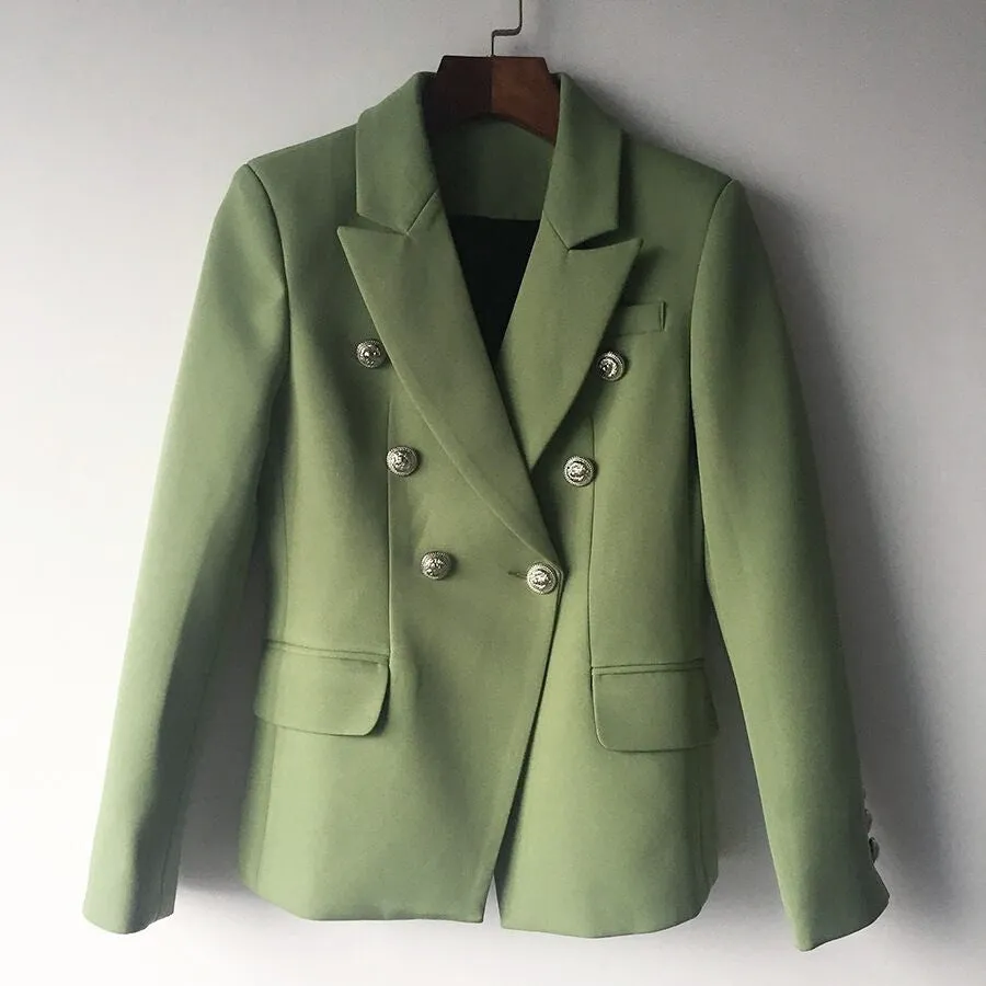 'Leosoxs' Green & Yellow Blazer