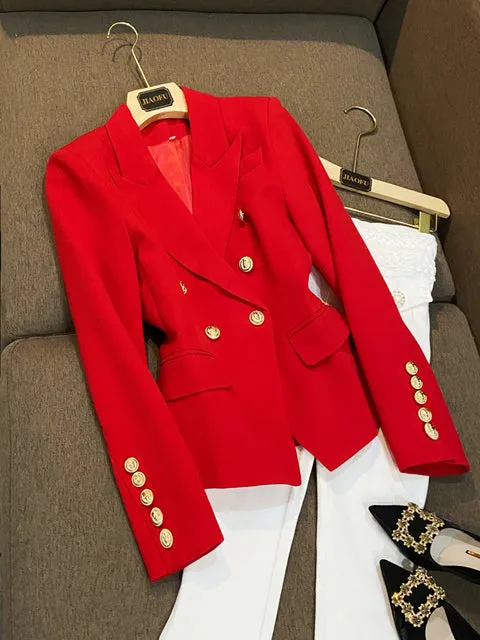 'Leosoxs' Red Blazer