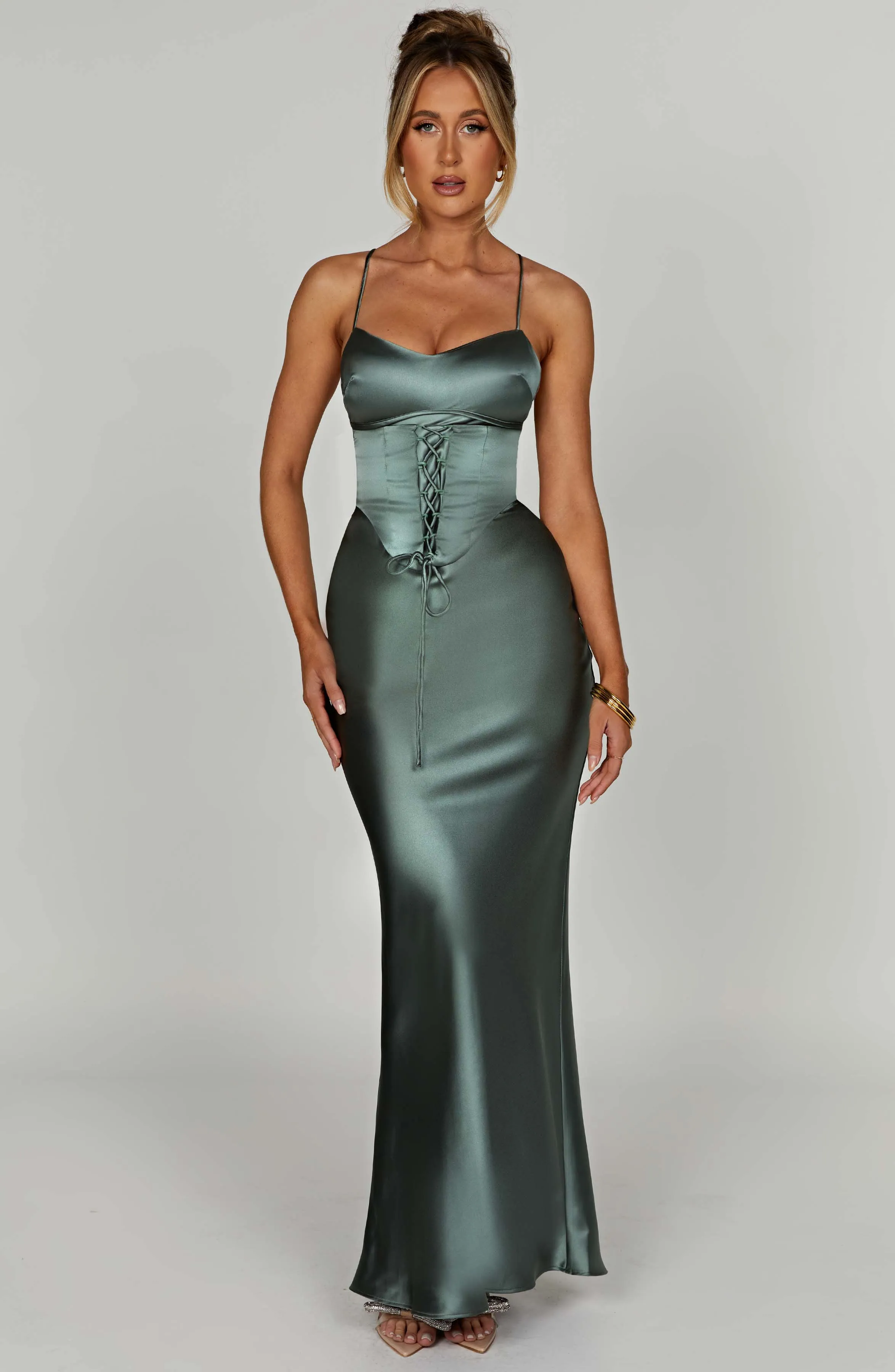 Lillia Maxi Dress - Sage