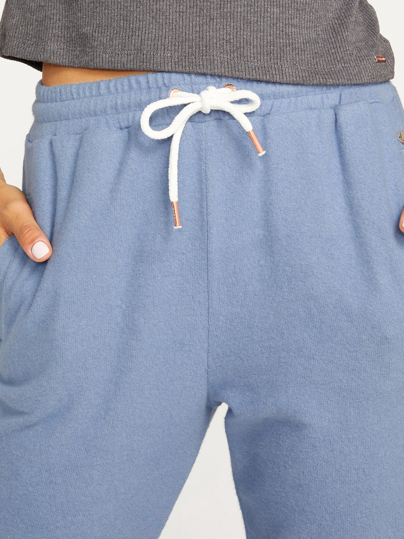 Lived in Lounge Fleece Pants - Washed Blue