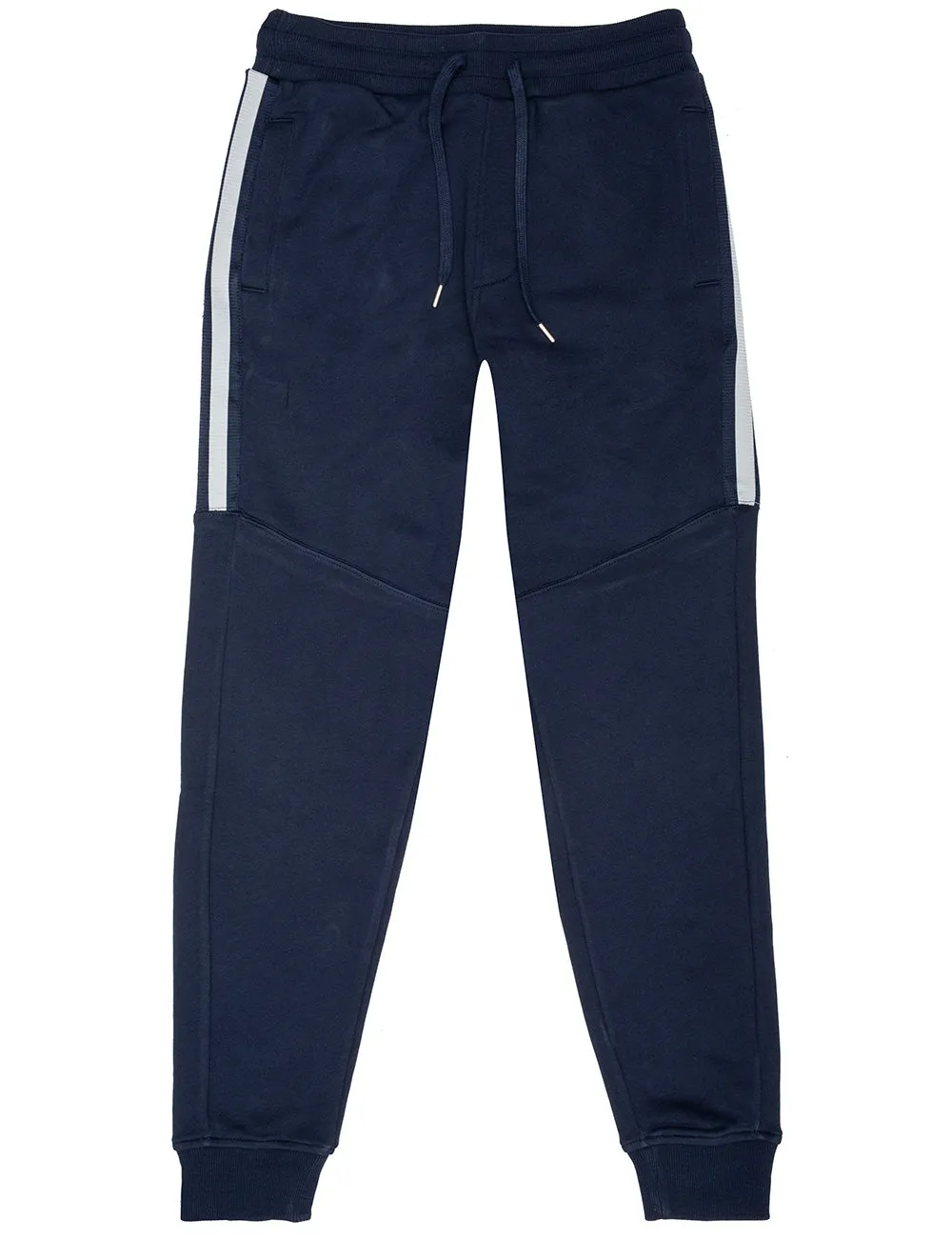 Logan Cuffed Navy Sweatpants Navy Blue