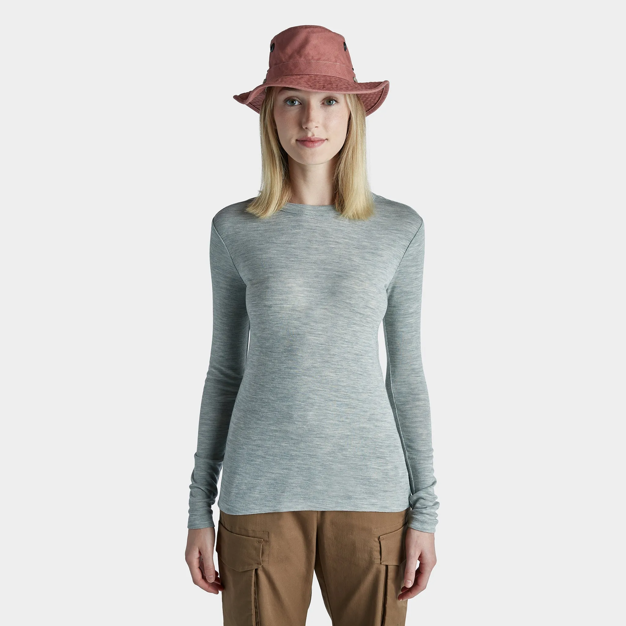 Merino Rib Long Sleeve Shirt