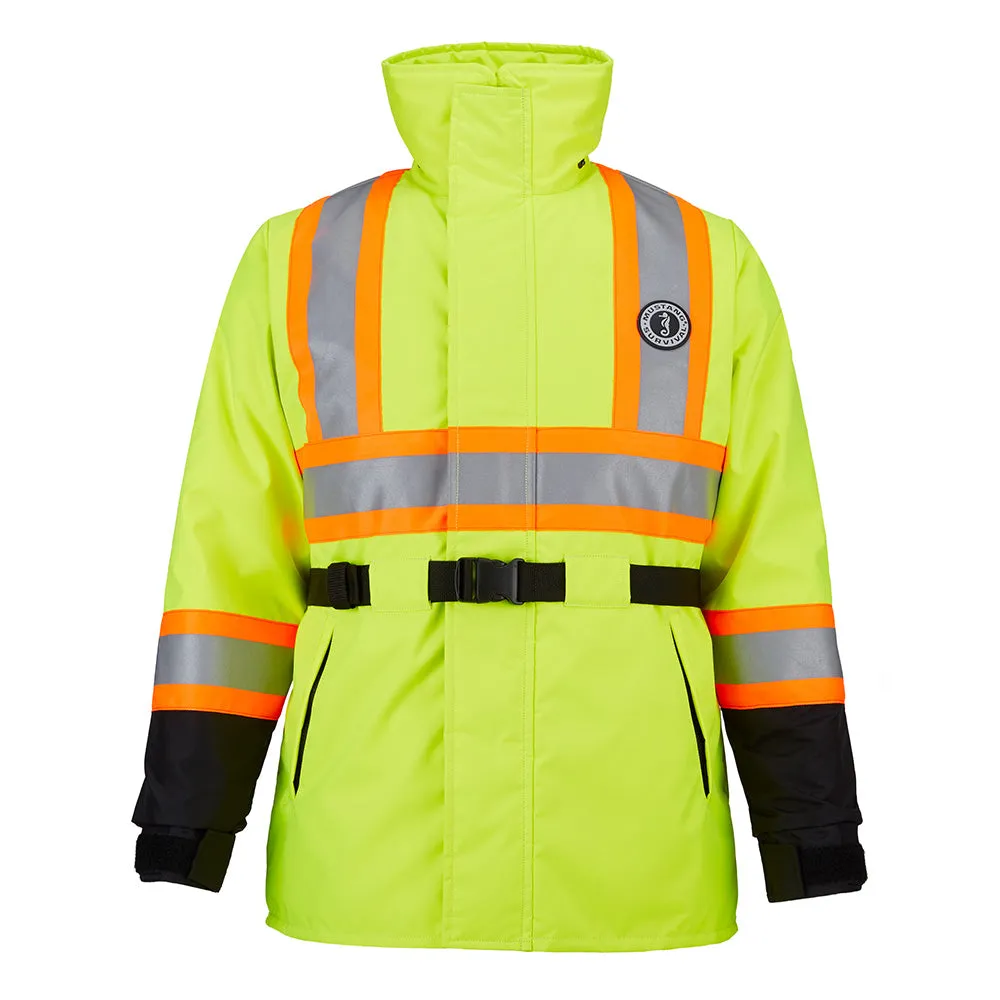 Mustang Classic Flotation Coat - Fluorescent Yellow/Green/Black - Large [MC1506T3-239-L-206]