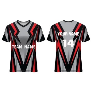 NEXT PRINT All Over Printed Customized Sublimation T-Shirt Unisex Sports Jersey Player Name & Number, Team Name .1807584913