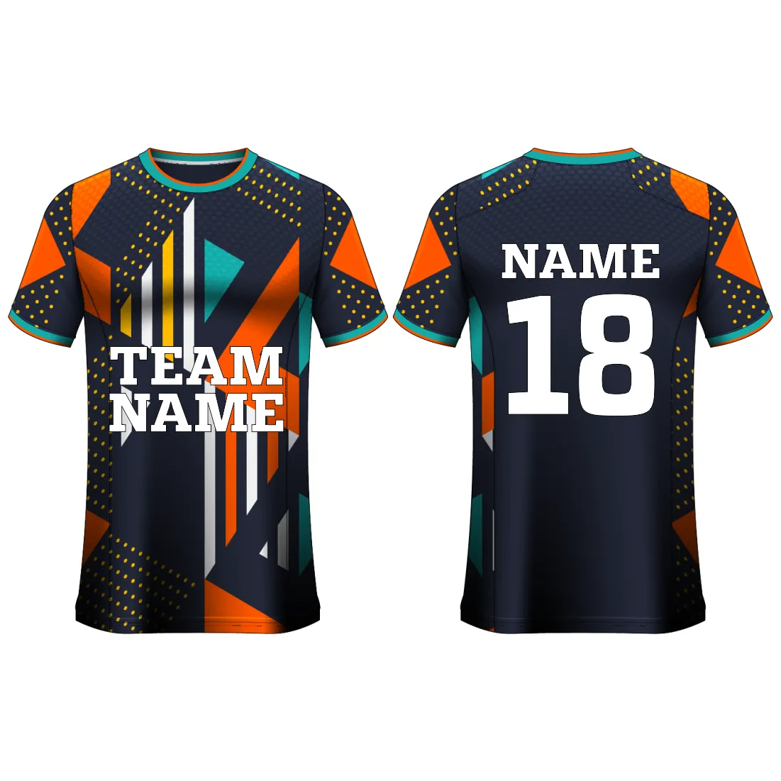 NEXT PRINT All Over Printed Customized Sublimation T-Shirt Unisex Sports Jersey Player Name & Number, Team Name .1827834800