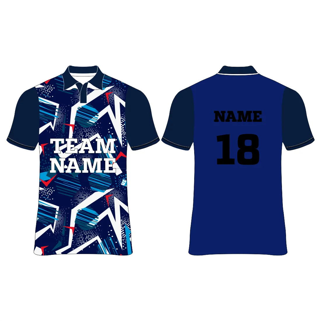 NEXT PRINT All Over Printed Customized Sublimation T-Shirt Unisex Sports Jersey Player Name & Number, Team Name.NP0080074