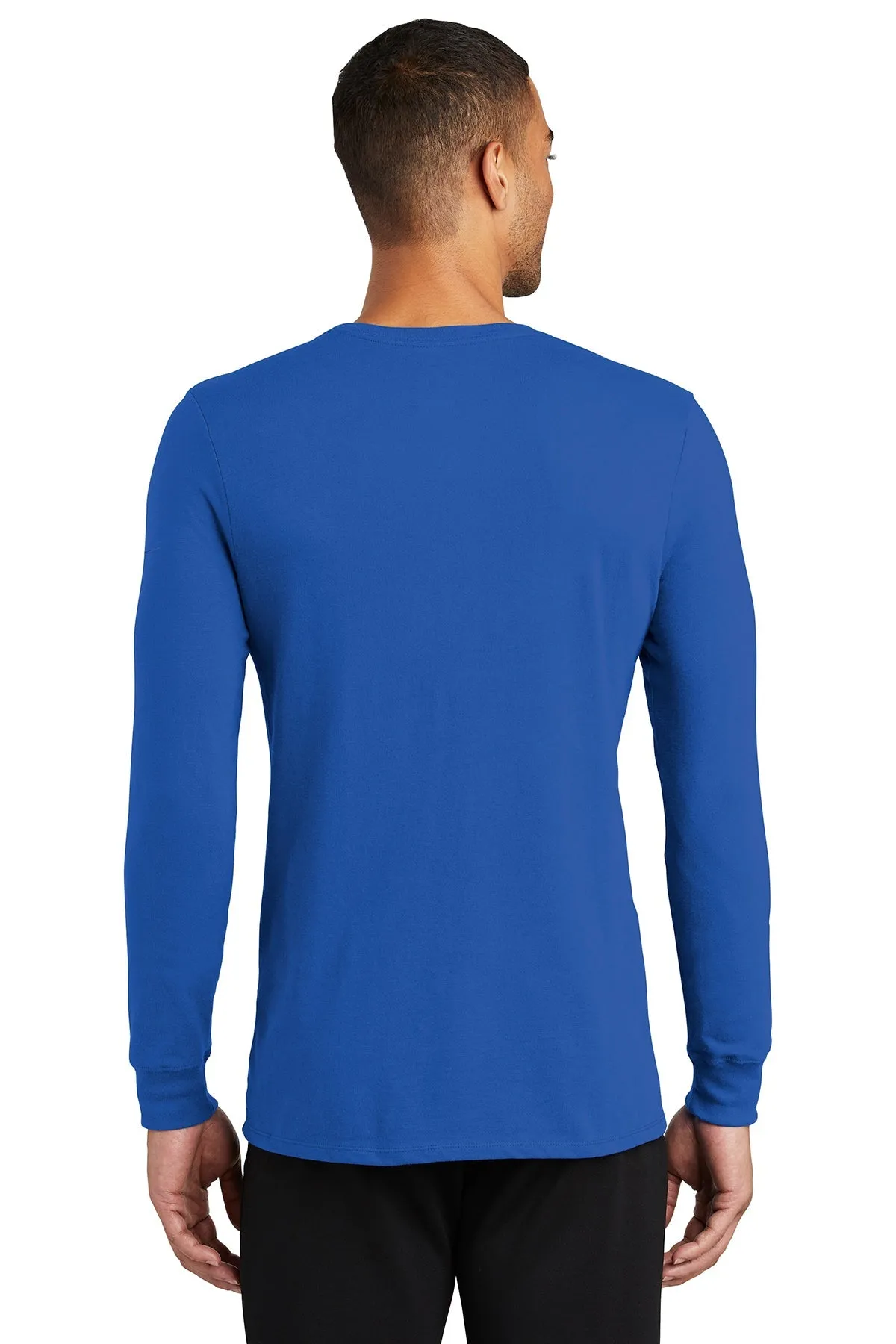 Nike Dri-FIT Long Sleeve Custom Tees, Rush Blue