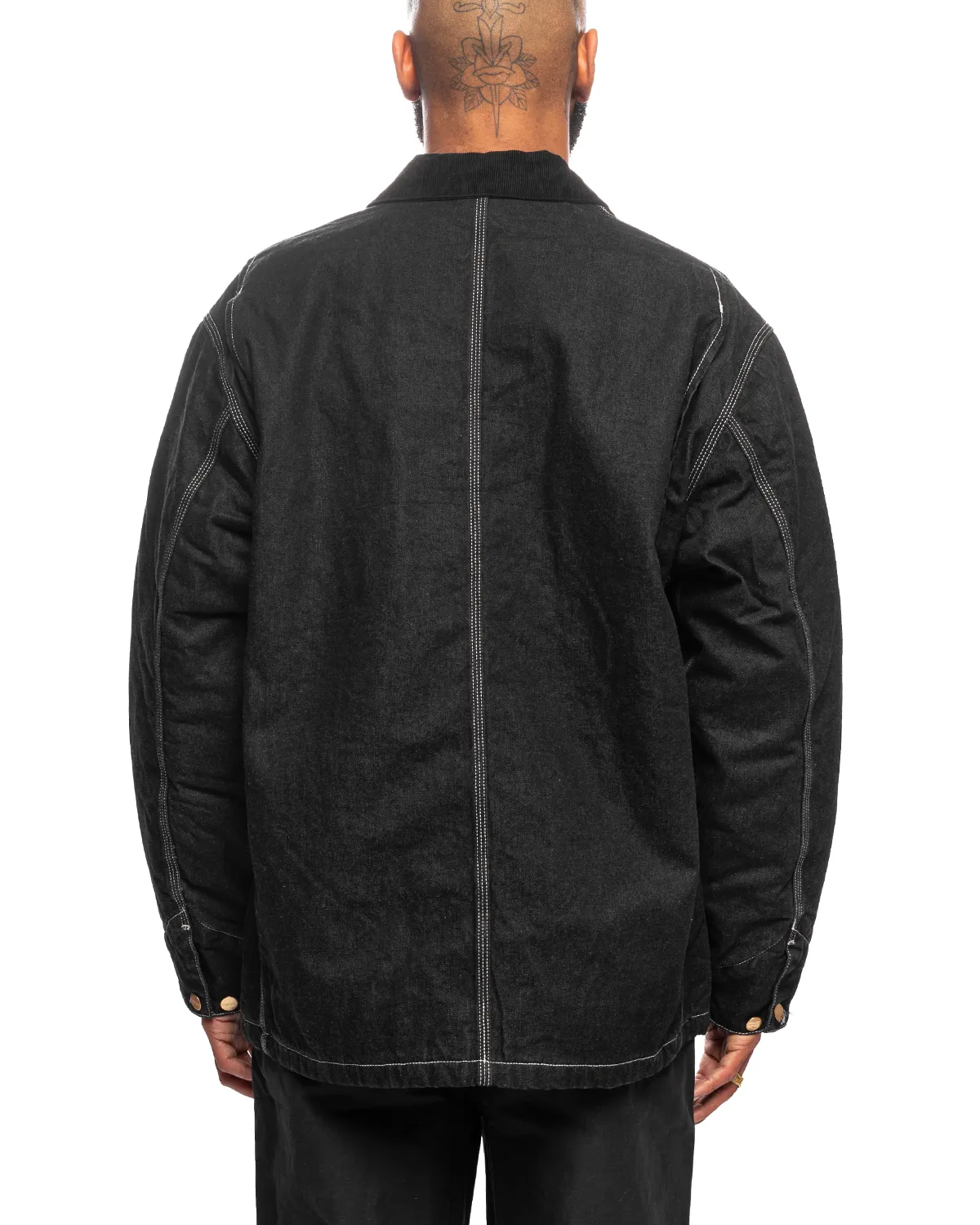 OG Chore Coat Black/Black Stone Washed