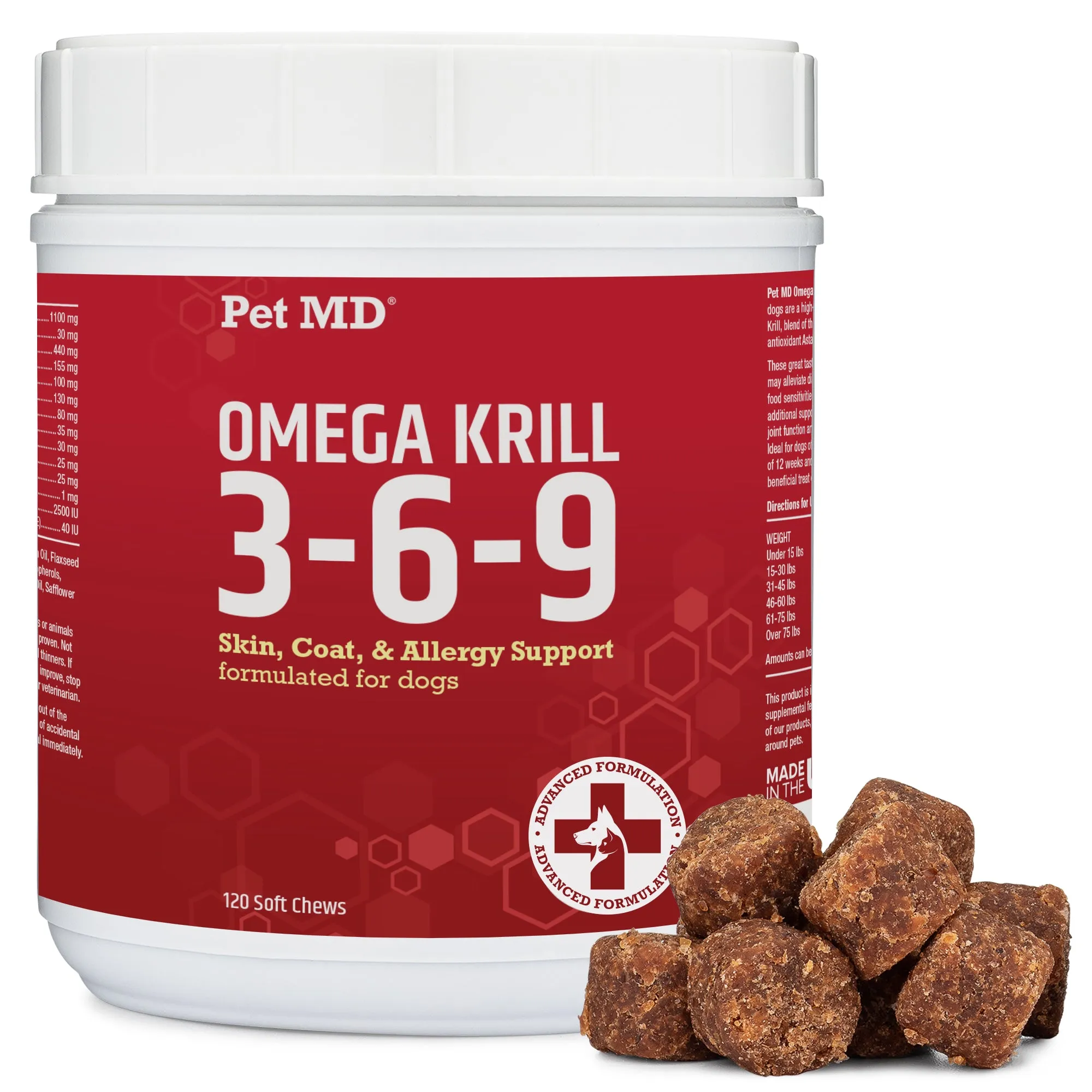 Omega 3-6-9 Select Soft Chews with Krill for Dogs - 60 & 120 Count