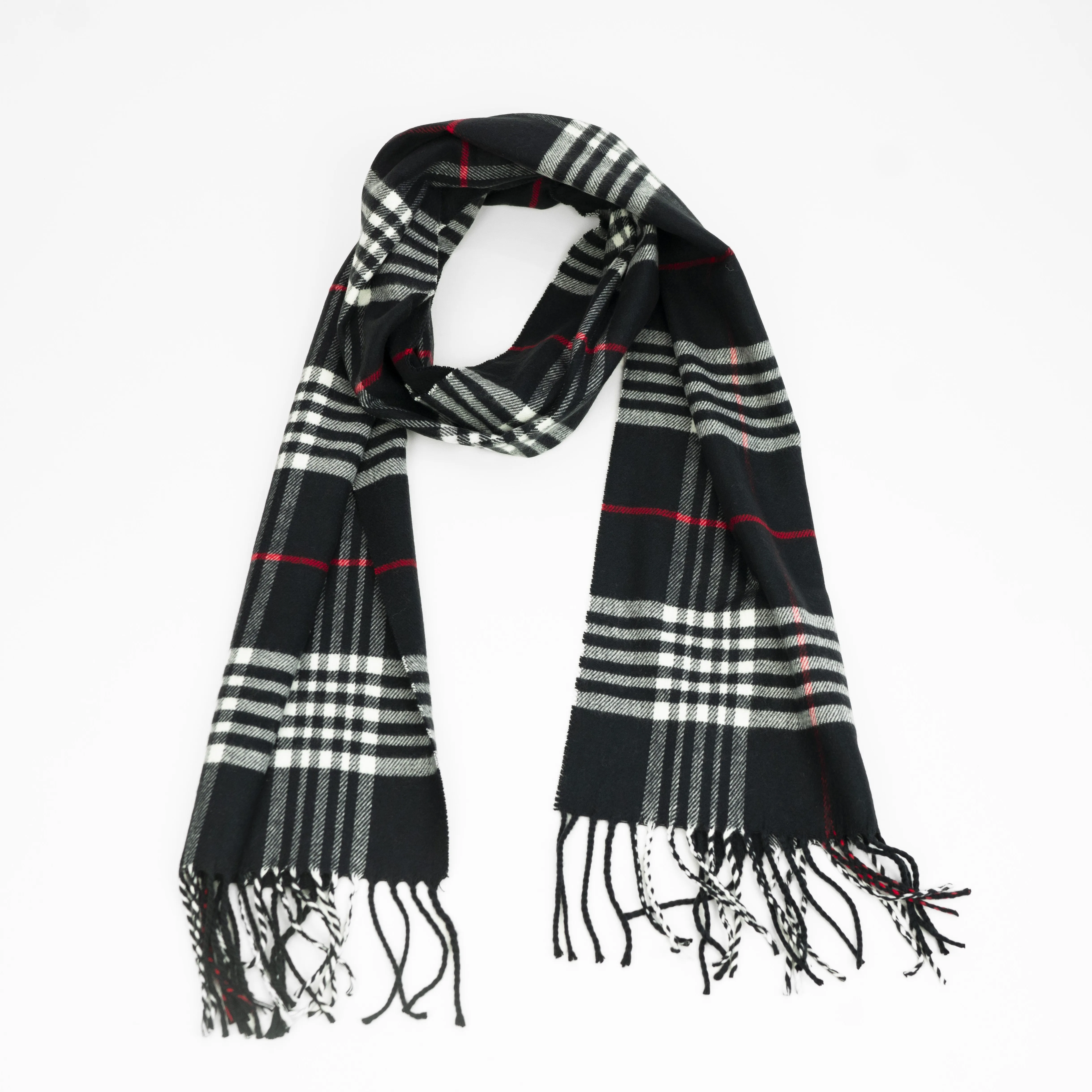 Plaid Scarf, Warm, Soft & Colorful for Men & Women