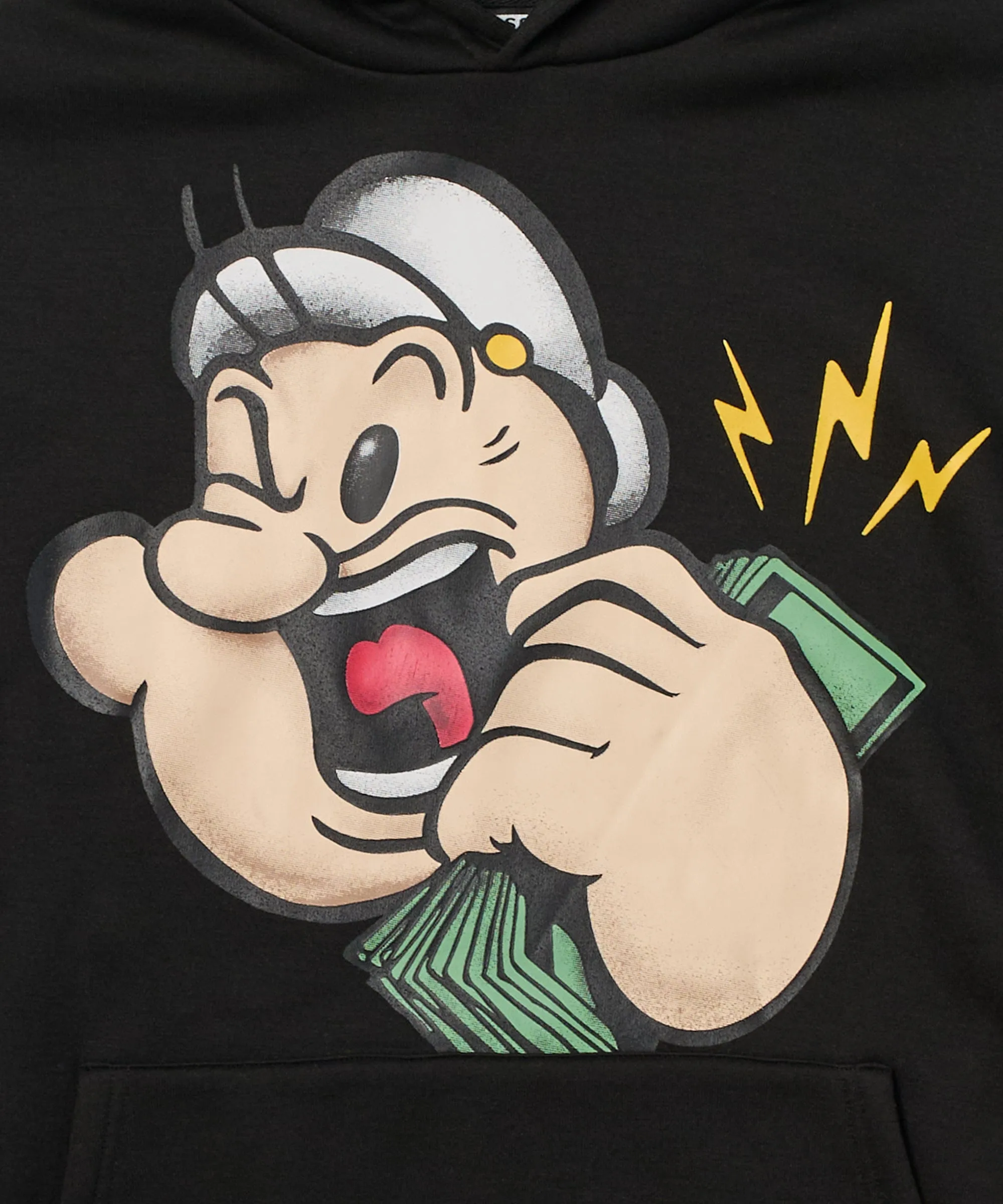 Popeye Hoodie - Black