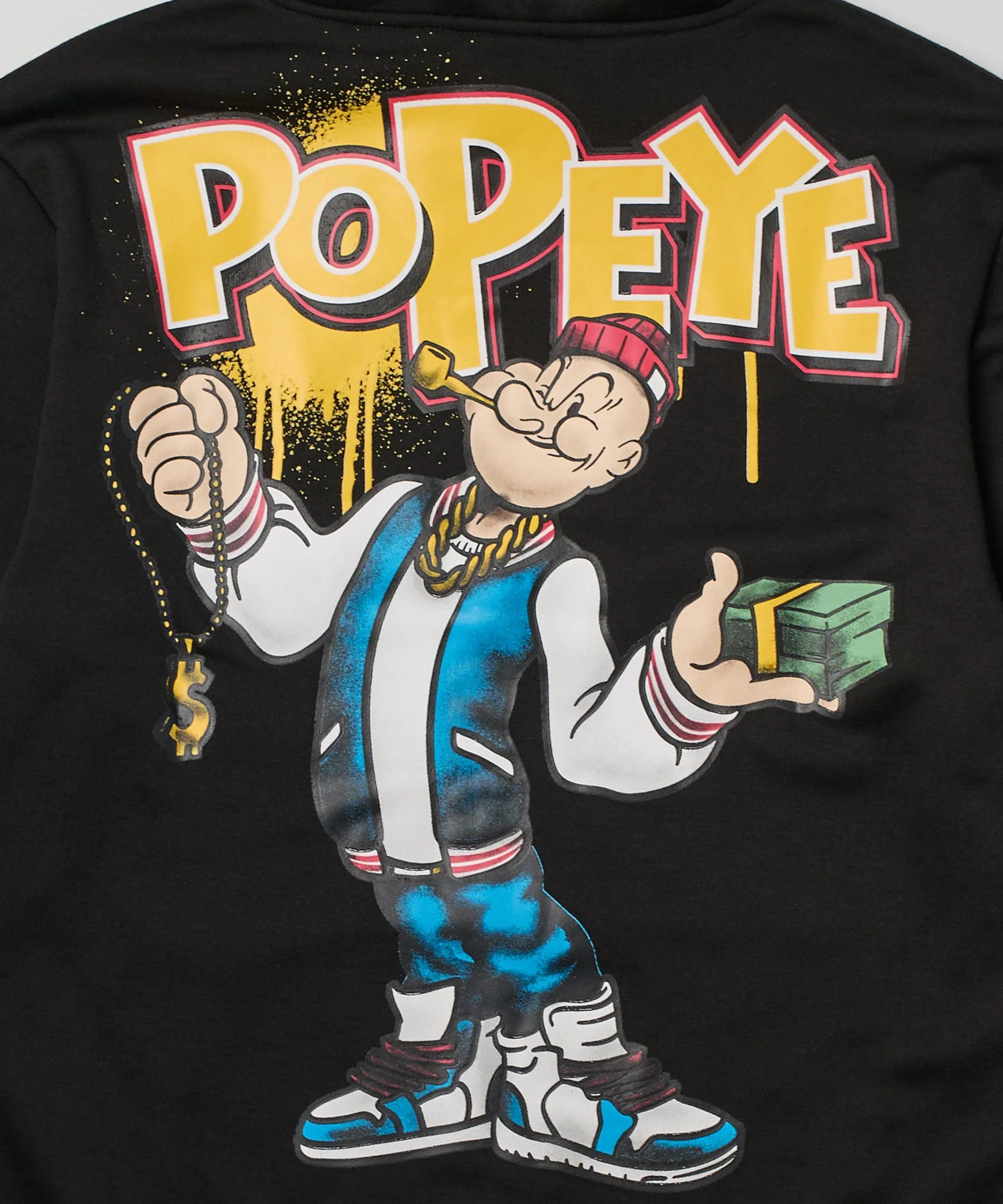 Popeye Hoodie - Black