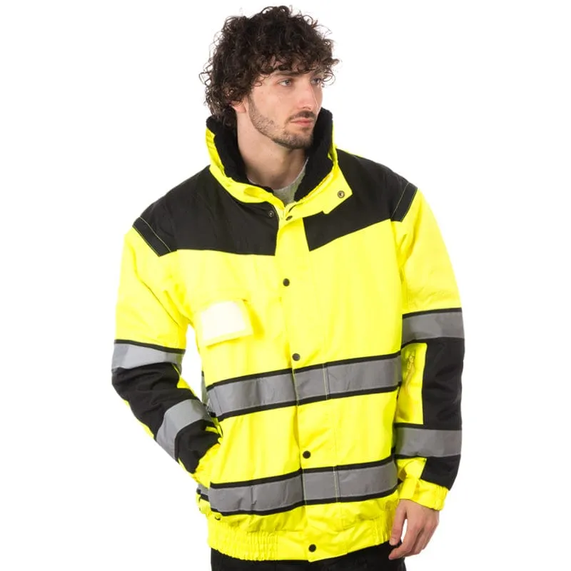 Portwest Hi-Vis Classic Bomber Jacket C466