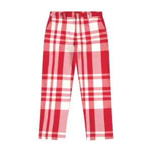 Red Plaid Jack Pant