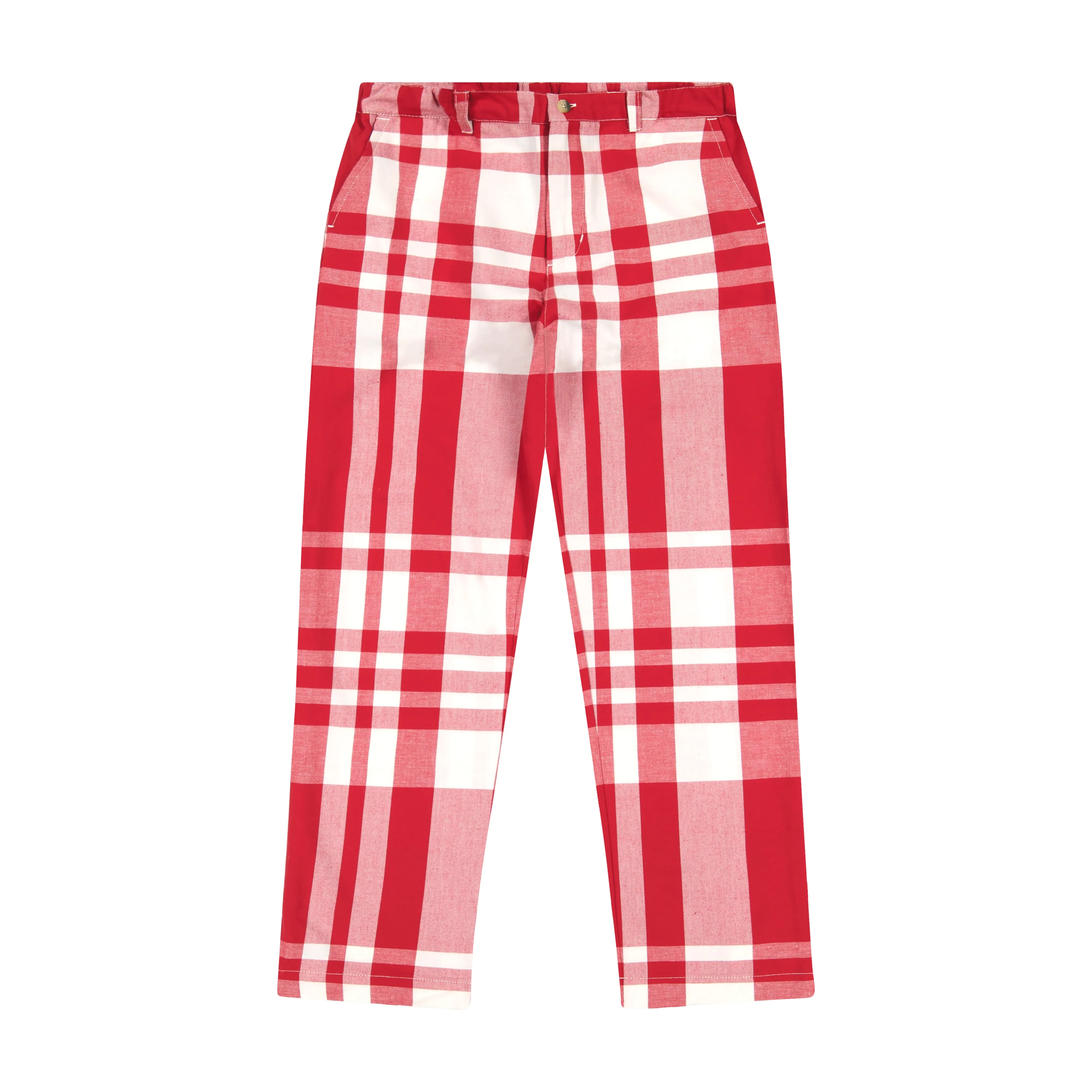 Red Plaid Jack Pant