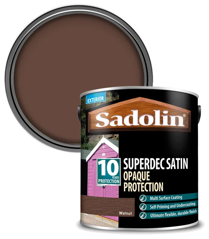 Sadolin Superdec Satin Opaque Wood Protection