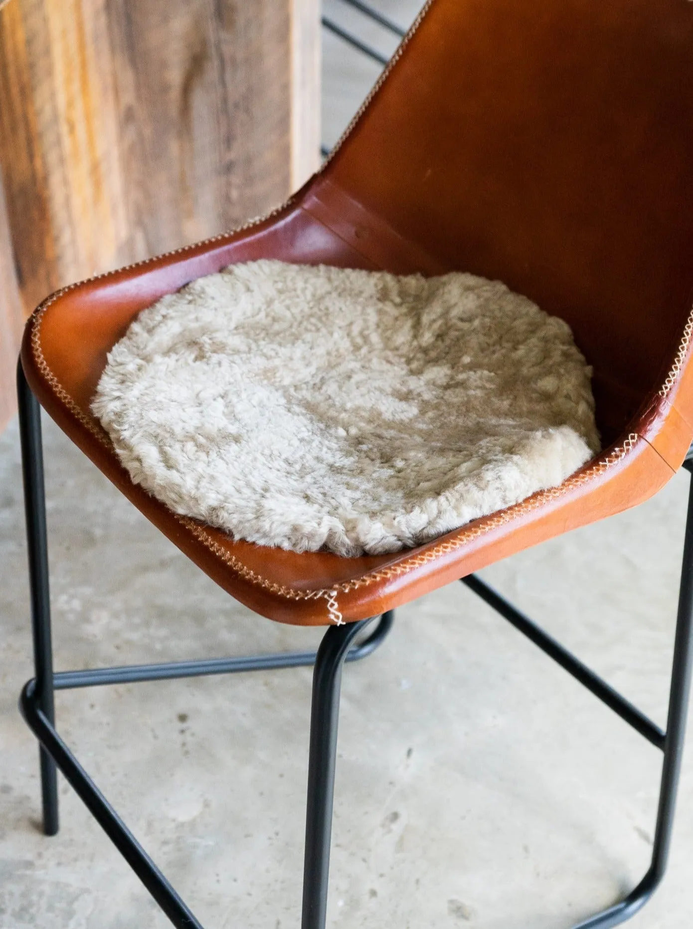 Sheepskin Seat Pad - Waste Less