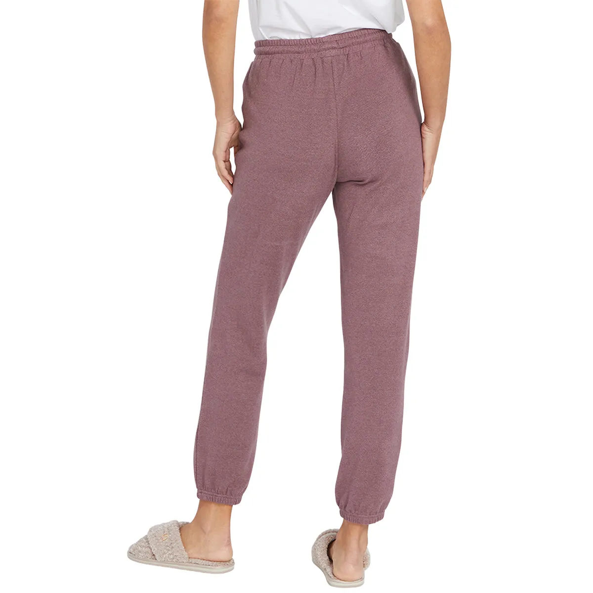 Volcom Women's Live in Lounge Elastic Waist Fleece Pants